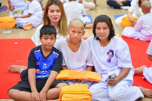 ภาพ No.133605:พิธีบรรพชาสามเณร ณ ศูนย์ปฏิบัติธรรมเขาคิชฌกูฏ จ.จันทบุรี วันที่ 4 เมษายน พ.ศ. 2567