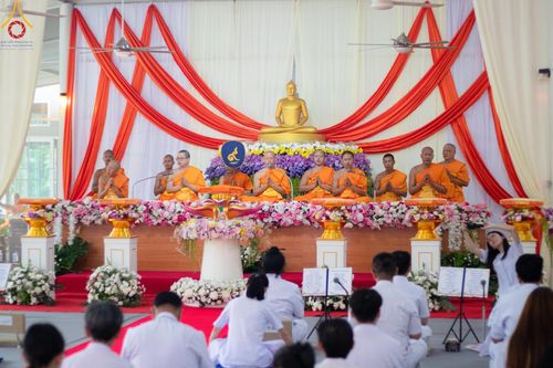 ภาพ No.171328:พิธีทอดกฐินพระนานาชาติเพื่อสร้างทุกสิ่ง  ณ ศูนย์ฝึกอบรมพุทธบุตรนานาชาติ อ.กบินทร์บุรี จ.ปราจีนบุรี วันที่ 27 ตุลาคม พ.ศ. 2567