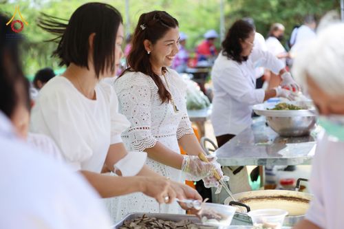 ภาพ No.75821:พิธีเปิดศูนย์ปฎิบัติธรรมและอบรมเยาวชน ,  พิธีทอดผ้าป่าเพื่อถมที่ดินเป็นปฐมฤกษ์  วันอาทิตย์ที่ 12 กุมภาพันธ์ พ.ศ. 2566  ณ ศูนย์ปฏิบัติธรรมและอบรมเยาวชนเมืองยะลา