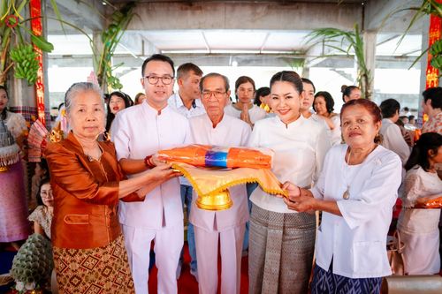 ภาพ No.91791:พิธีทอดกฐินสามัคคีทั่วไทย 5,000 วัด ณ วัดโนนพระแก้ว ต.น้ำโมง อ.ท่าบ่อ จ.หนองคาย  วันจันทร์ที่ 30 ตุลาคม พ.ศ. 2566