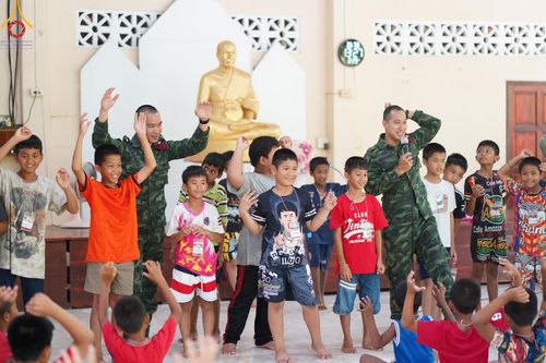 ภาพ No.61806:โครงการบรรพชาสามเณร เพื่อฟื้นฟูพระพุทธศาสนาทั่วไทย ณ ศูนย์อบรมที่พักสงฆ์บ้านร่มเย็น จ.นราธิวาส วันที่ 1 เมษายน พ.ศ. 2567