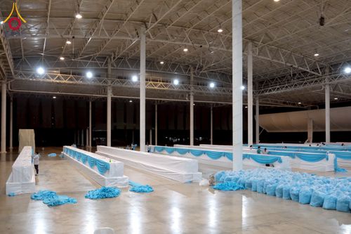 ภาพ No.213356:วันที่ 11-28 มีนาคม พ.ศ. 2568 เจ้าหน้าที่ และอาสาสมัคร เตรียมงานบุญวันคุ้มครองโลก ณ วัดพระธรรมกาย