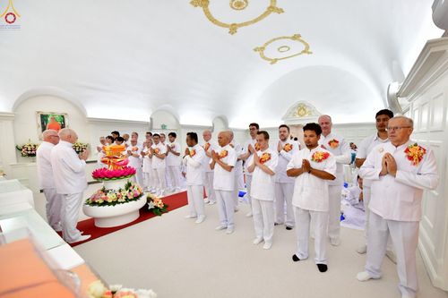 ภาพ No.257373:วันที่ 11 ตุลาคม พ.ศ. 2568 พิธีทอดกฐินสามัคคี  เพื่องานเผยแผ่พระพุทธศาสนา วิชชาธรรมกายสู่ชาวท้องถิ่น ณ วัดพระธรรมกายคอร์ซัวร์ ลุสท์สโกว  ประเทศเดนมาร์ก 