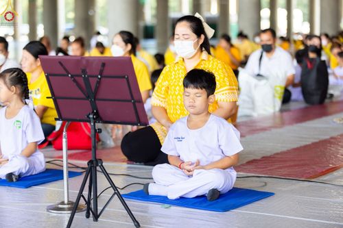 ภาพ No.84578:โครงการส่งเสริมและพัฒนาผู้เรียนมีคุณธรรม  จริยธรรม ประจำปีงบประมาณ 2566 ศูนย์พัฒนาเด็กเล็กและโรงเรียนอนุบาล องค์การบริหารส่วนตำบลคลองสาม ณ ศูนย์การเรียนรู้ UG5 Power พลังความดีสากล 5 ประการ มหารัตนวิหารคต วัดพระธรรมกาย วันอังคารที่ 25 กรกฎาคม พ.ศ. 2566