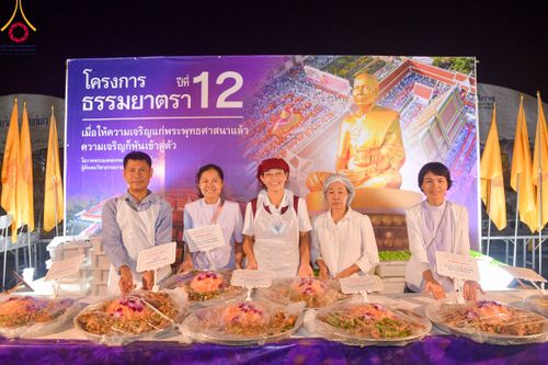 ภาพ No.113612:พิธีถวายภัตตาหารเป็นสังฆทาน แด่คณะพระธรรมยาตรา ปีที่ 12 วันที่ 17 มกราคม พ.ศ. 2567 ณ วัดโบสถ์(บน) บางคูเวียง จ.นนทบุรี