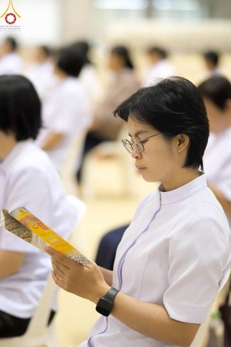 ภาพ No.212588:วันพฤหัสบดีที่ 20 มีนาคม พ.ศ. 2568 การประชุม 3 อาศรม วัดพระธรรมกาย เพื่องาน 22 เมษายน วันคุ้มครองโลก ถวายมหาสังฆทาน 40,000 กว่าวัดทั่วประเทศ