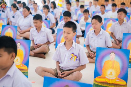 ภาพ No.104563:วันรวมพลังเด็กดี V-Star ผู้นำฟื้นฟูศีลธรรมโลก จังหวัดปราจีนบุรี ณ ธุดงคสถานปราจีนบุรี วันที่ 24 ธันวาคม พ.ศ. 2566