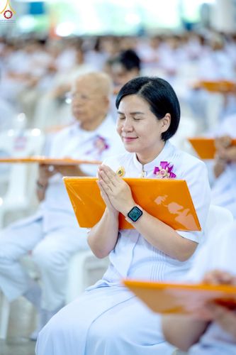 ภาพ No.240677:วันพุธที่ 27 สิงหาคม พ.ศ. 2568 พิธีทอดผ้าป่าเพื่อสร้างอาคาร  82 ปี หลวงพ่อธัมมชโย สมทบกฐินวัดพระธรรมกาย และกฐิน 30,000 วัดทั่วประเทศ ครั้งที่ 1