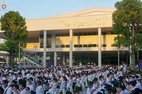 ภาพ No.78417:พิธีตัดปอยผม โครงการหน่อแก้วเปรียญธรรมรุ่นที่ 11  วันที่ 26 มีนาคม พ.ศ.2566  ณ หมู่กุฏิสามเณร อาคารค่ายจองแชมป์ วัดพระธรรมกาย