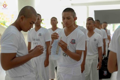 ภาพ No.340247:วันที่ 23 กรกฎาคม พ.ศ. 2569 พิธีเปิดโครงการพัฒนาคุณธรรม จริยธรรม สำหรับนักเรียนนายสิบตำรวจ (นสต.) รุ่นที่ 17 ศูนย์ฝึกอบรมตำรวจภูธรภาค 1 ระหว่างวันที่ 23-27 กรกฏาคม 2569 ( 5 วัน 4 คืน) ณ ศูนย์ปฏิบัติธรรมเวิล์ดพีช วัลเล่ย์ (World Peace Valley) เขาใหญ่  ต.ห