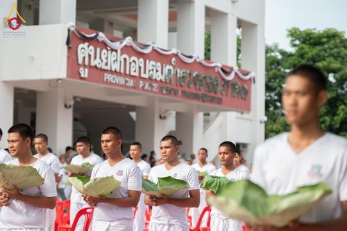 ภาพ No.349273:วันจันทร์ที่ 14 กันยายน พ.ศ.2569  พิธีตัดปอยผมนักเรียนนายสิบธรรมทายาท  "โครงการบรรพชาและพัฒนาศีลธรรม นักเรียนนายสิบตำรวจรุ่นที่ 16“  ณ ศูนย์ฝึกอบรมตำรวจภูธร ภาค 1  จ.สระบุรี