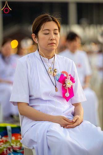 ภาพ No.312129:วันอังคารที่ 3 มีนาคม พ.ศ.2569 พิธีเวียนประทักษิณและจุดมาฆประทีป ณ ลานธรรมพระมหาธรรมกายเจดีย์ วัดพระธรรมกาย