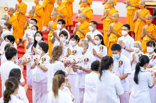 ภาพ No.81608:พิธีหล่อพระประธานเพื่อประดิษฐาน ณ ห้องแก้วสารพัดนึก 2 เนื่องในวันวิสาขบูชา วันเสาร์ที่ 3 มิถุนายน 2566 ณ วัดพระธรรมกาย จ.ปทุมธานี