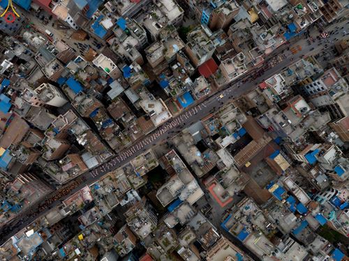 ภาพ No.77689:พิธีตัดปอยผมและปลงผมนาคธรรมทายาท ในโครงการบรรพชาสามเณรหมู่ ประเทศเนปาล วันที่ 11 มีนาคม พ.ศ.2566