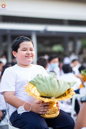 ภาพ No.78493:พิธีตัดปอยผม โครงการหน่อแก้วเปรียญธรรมรุ่นที่ 11  วันที่ 26 มีนาคม พ.ศ.2566  ณ หมู่กุฏิสามเณร อาคารค่ายจองแชมป์ วัดพระธรรมกาย
