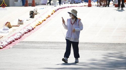 ภาพ No.111660:V.10 เก่งกล้า การเตรียมงาน เก็บงาน การรับบุญของเจ้าหน้าที่หน่วยงานต่างๆ เพื่อโครงการธรรมยาตรา กตัญญูบูชามหาปูชนียาจารย์ พระมงคลเทพมุนี (สด จนฺทสโร) พระผู้ปราบมาร อนุสรณ์สถาน 7 แห่ง ปีที่ 12 ระหว่างวันที่ 2 - 31 มกราคม พ.ศ.2567