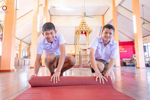 ภาพ No.200433:พิธีทอดผ้าป่าทำนุบำรุงศาสนสถาน ณ วัดผาสุการาม ตำบลบางไทรป่า อำเภอบางเลน จังหวัดนครปฐม ในโครงการธรรมยาตรา กตัญญูบูชา มหาปูชนียาจารย์ พระมงคลเทพมุนี(สด จนฺทสโร) พระผู้ปราบมาร อนุสรณ์สถาน 7 แห่ง ปีที่ 13 วันที่ 22 มกราคม พ.ศ. 2568