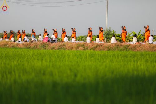 ภาพ No.116675:พิธีต้อนรับพระธรรมยาตรา ปีที่ 12 ณ อนุสรณ์สถานบางปลา จ.นครปฐม วันที่ 21 มกราคม พ.ศ. 2567