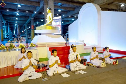 ภาพ No.241236:วันพุธที่ 27 สิงหาคม พ.ศ. 2568 พิธีฉลองชัยสวดมนต์ บทธัมมจักกัปปวัตตนสูตร ครบ 7,650,575,757 จบ ในวันธรรมชัย วัดพระธรรมกาย