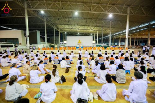 ภาพ No.121617:พิธีถวายภัตตาหารเป็นสังฆทาน แด่คณะพระธรรมยาตรา ปีที่ 12 วันที่ 31 มกราคม พ.ศ. 2567 ณ สภาธรรมกายสากล วัดพระธรรมกาย