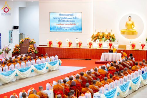 ภาพ No.238723:วันเสาร์ที่ 16 สิงหาคม พ.ศ. 2568 สัมมนาคณะสงฆ์โครงการกฐินสามัคคี 30,000 วัดทั่วไทย เพื่อฟื้นฟูพระพุทธศาสนา ณ แผ่นดินทอง พระมหาเจดีย์ทัตตชีโว ศูนย์อบรมเยาวชนกาญจนบุรี