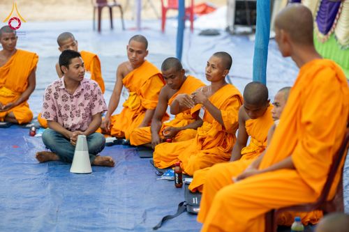 ภาพ No.131026:Photo Story ปฐมบรรพชาชาวพุทธมาร์มา Episode 4/5 วันที่ 13 กุมภาพันธ์พ.ศ. 2567 ณ วัดธัมจักร อรัญกุฏิ บังกลาเทศ