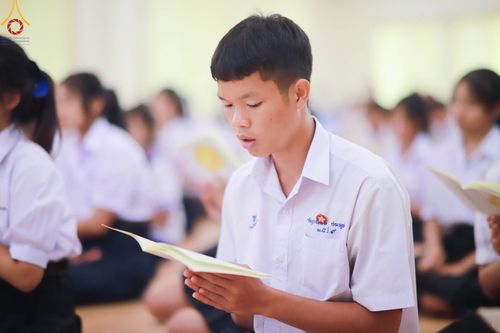 ภาพ No.103510:วันรวมพลังเด็กดี V-Star ผู้นำฟื้นฟูศีลธรรมโลก จังหวัดเชียงรายและจังหวัดพะเยา ณ ศูนย์ปฏิบัติธรรมจังหวัดเชียงราย วันที่ 2 ธันวาคม พ.ศ. 2566