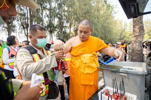 ภาพ No.113458:V.12 พลังหมู่ การเตรียมงาน เก็บงาน การรับบุญของเจ้าหน้าที่หน่วยงานต่างๆ เพื่อโครงการธรรมยาตรา ปีที่ 12 ระหว่างวันที่ 2 - 31 มกราคม พ.ศ. 2567