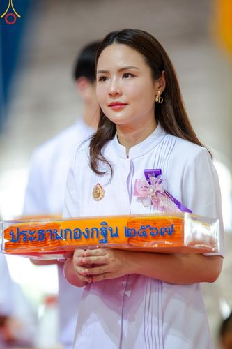 ภาพ No.167755:พิธีทอดกฐิน และ พิธีกรานกฐิน ในวันอาทิตย์ที่ 3 พฤศจิกายน พ.ศ. 2567 ณ วัดพระธรรมกาย จ.ปทุมธานี