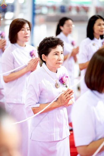 ภาพ No.247113:วันที่ 21 กันยายน พ.ศ. 2568 งานบุญวันอาทิตย์ พิธีจุดเทียนใจ ไฟนิรันด์ อนันตชัย ณ วัดพระธรรมกาย จ.ปทุมธานี