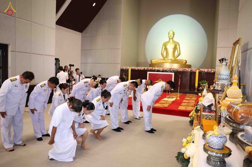 ภาพ No.341859:วันพุธที่ 29 กรกฎาคม พ.ศ. 2569 พิธีอุปสมบทสามเณรประโยค 9 นาคในพระบรมราชานุเคราะห์ ณ โบสถ์พระไตรปิฏก วัดพระธรรมกาย