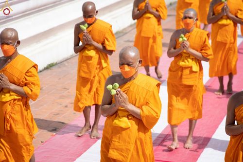 ภาพ No.66323:พิธีอุปสมบทวัดวรนายกรังสรรค์เจติยบรรพตาราม อ.บางปะหัน จ.พระนครศรีอยุธยา รับบุญจัดงานโดยศูนย์อบรมเยาวชนบางปะหัน และสำนักศรัทธาภิบาล เมื่อวันที่ 7 ธันวาคม พ.ศ. 2565