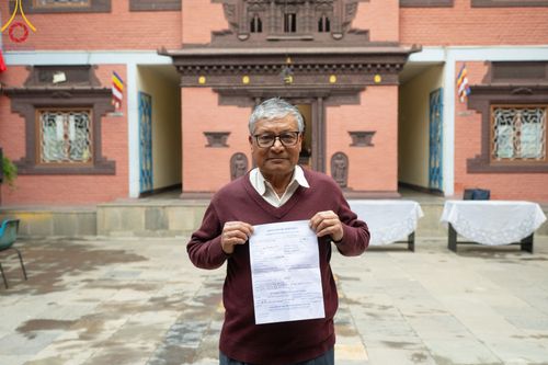 ภาพ No.313185:วันอังคารที่ 10 มีนาคม พ.ศ. 2569 ประมวลภาพบรรยากาศวันแรก โครงการบวชธรรมทายาท ประเทศเนปาล ณ วัดอเชศวร (Aksheswar Mahavihar )