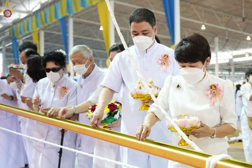 ภาพ No.77550:พิธีหล่อพระบรมพุทธเจ้า วัน อาทิตย์ที่ 12 มีนาคม พ.ศ. 2566 ณ วัดพระธรรมกาย จ.ปทุมธานี