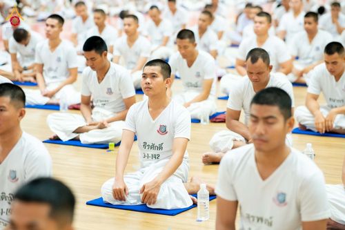 ภาพ No.349065:วันที่ 16 กันยายน พ.ศ. 2569 พิธีเปิดบรรพชาและปฏิบัติธรรม นสต. รุ่นที่ 16 ศูนย์ฝึกอบรมตำรวจภูธรภาค 1 ณ สภาธรรมกายสากล วัดพระธรรมกาย
