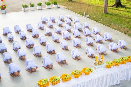 ภาพ No.141348:พิธีบรรพชาอุปสมบท โครงการอุปสมบทหมู่รุ่นผู้บริหาร รุ่นที่ 14 โครงการอุปสมบทหมู่ธรรมทายาท ระดับอุดมศึกษา รุ่นที่ 51 ภาคฤดูฝน ณ โบสถ์พระไตรปิฎก วัดพระธรรมกาย ในวันเสาร์ที่ 15 มิถุนายน พ.ศ. 2567