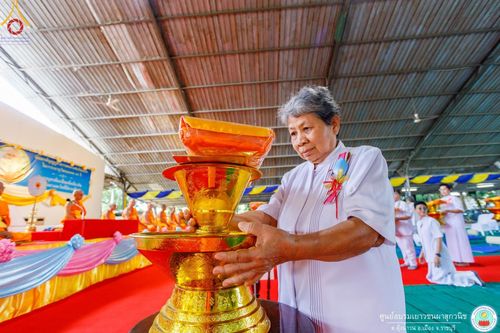 ภาพ No.161806:พิธีทอดผ้าป่าสามัคคี เพื่อปรับปรุงห้องน้ำ และระบบน้ำ รองรับการสร้างศาสนทายาท ณ ศูนย์อบรมเยาวชนผาสุกวนิช อำเภอเมืองราชบุรี จังหวัดราชบุรี วันอาทิตย์ที่ 13 ตุลาคม พ.ศ. 2567