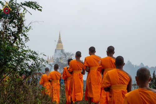 ภาพ No.130988:Photo Story ปฐมบรรพชาชาวพุทธมาร์มา Episode 4/5 วันที่ 13 กุมภาพันธ์พ.ศ. 2567 ณ วัดธัมจักร อรัญกุฏิ บังกลาเทศ