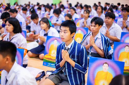 ภาพ No.103653:วันรวมพลังเด็กดี V-star ผู้นำฟื้นฟูศีลธรรมโลก จังหวัดสมุทรปราการ วันพุธที่ 20 ธันวาคม พ.ศ. 2566 ณ เมืองโบราณ จ.สมุทรปราการ