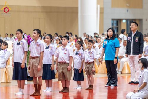 ภาพ No.207547:พิธีมอบโล่พระราชทาน สมเด็จพระกนิษฐาธิราชเจ้า กรมสมเด็จพระรัตนราชสุดาฯ สยามบรมราชกุมารี และโล่เกียรติยศโครงการตอบปัญหาธรรมะ "ทางก้าวหน้า" ครั้งที่ 42 พิธีมอบโล่วัชรเกียรติยศ โครงการตอบปัญหาศีลธรรมเพื่อสันติภาพโลก (WORLD-PEC) ครั้งที่ 18 วันที่ 12 ก.พ. 2568