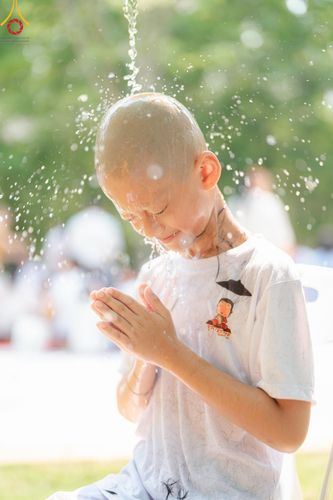 ภาพ No.135065: พิธีบรรพชาสามเณร  พิธีตักบาตรฉลองสามเณรใหม่ วันที่ 1 เมษายน พ.ศ.2567 ในโครงการบรรพชาสามเณรฟื้นฟูพระพุทธศาสนาทั่วไทย ณ ศูนย์ปฏิบัติธรรมแก้วเมืองเลย