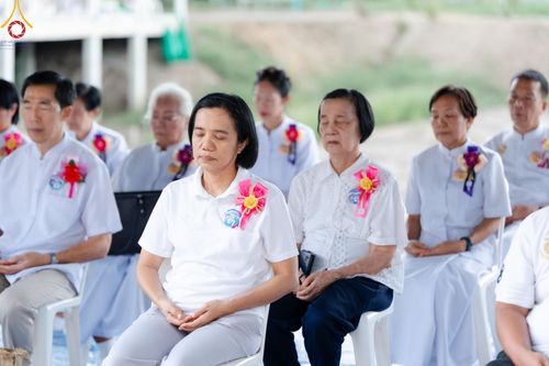 ภาพ No.145808:พิธีทอดผ้าป่าสมทบกฐิน ครั้งที่ 2  และพิธีฉลองอาคารที่พักสงฆ์ ณ ศูนย์ปฏิบัติธรรม ธรรมธารา สายไหม วันเสาร์ที่ 20 กรกฎาคม พ.ศ. 2567