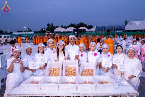 ภาพ No.118058:พิธีถวายภัตตาหารเป็นสังฆทาน แด่คณะพระธรรมยาตรา ปีที่ 12 วันที่ 24 มกราคม พ.ศ. 2567 ณ อนุสรณ์สถานบางนางแท่น จ.นครปฐม