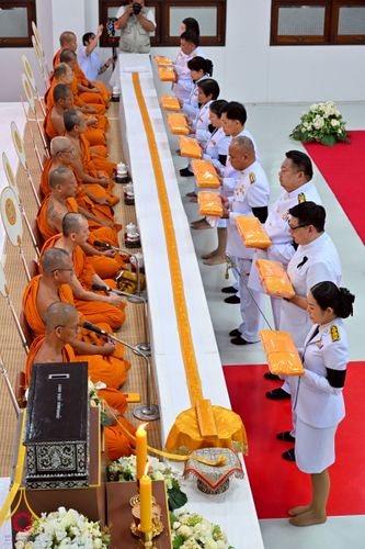 ภาพ No.262495:วันที่ 30 ตุลาคม พ.ศ. 2568 พสกนิกรอำเภอคลองหลวง จัดพิธีบำเพ็ญกุศลสัตตมวาร ถวายพระราชกุศลแด่สมเด็จพระพันปีหลวง ณ วัดพระธรรมกาย