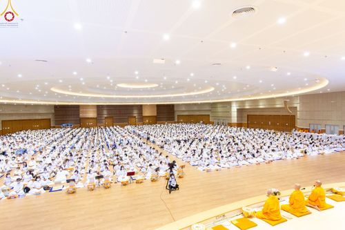 ภาพ No.90412:งานสัมมนา ผู้นำบุญยอดกัลยาณมิตร 77 จังหวัดทั่วไทย โครงการกฐินสามัคคีทั่วไทย 5,000 วัด พุทธศักราช 2566 และโครงการอุปสมบท 3,000 รูป บูชาธรรมมหาปูชนียาจารย์ ระหว่าง วันที่ 6 - 8 ตุลาคม พ.ศ. 2566 ณ จ.นครราชสีมา