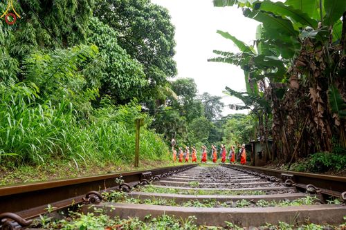ภาพ No.140946:PhotoStory มหาศรัทธา ธรรมยาตราศรีลังกา EP.5 โครงการสยาม-ลังกา ธรรมยาตรา ฉลองเทศกาลวิสาขบูชาแห่งชาติ ศรีลังกา บูชาธรรม 80 ปีหลวงพ่อธัมมชโย เส้นทางจาก เมืองดัมบูลลา ไปยัง เมืองมาตะเล ตั้งแต่วันที่ 17-20 พฤษภาคม พ.ศ.2567