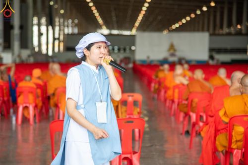 ภาพ No.58834:V.40 ภัตตาหารพระหมื่นวัด เราจัดให้ การปฏิบัติงานของเจ้าหน้าที่และอาสาสมัคร เพื่อรับบุญในการถวายภัตตาหาร แด่คณะสงฆ์ 10,000 กว่าวัดทั่วประเทศ ที่มาร่วมงานวันคุ้มครองโลก จันทร์ที่ 22 เมษายน พ.ศ. 2567 ณ วัดพระธรรมกาย