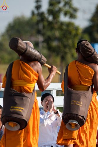 ภาพ No.116637:พิธีต้อนรับพระธรรมยาตรา ปีที่ 12 ณ อนุสรณ์สถานบางปลา จ.นครปฐม วันที่ 21 มกราคม พ.ศ. 2567