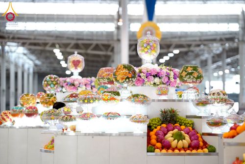 ภาพ No.258143:วันอาทิตย์ที่ 5 ตุลาคม พ.ศ. 2568 พิธีบูชาข้าวพระ ณ สภาธรรมกายสากล วัดพระธรรมกาย