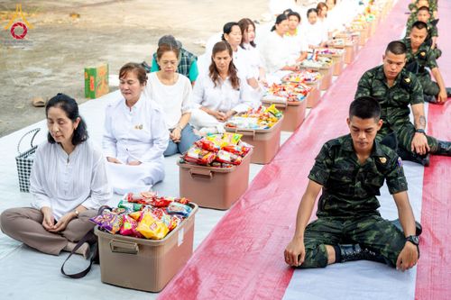 ภาพ No.208472:พิธีถวายสังฆทานแด่คณะสงฆ์ 323 วัด ปีที่ 21 ครั้งที่ 174 พิธีมอบกองทุนหนุนแรงใจช่วยครูใต้ ปีที่ 18 ครั้งที่ 138 และพิธีทำบุญอุทิศส่วนกุศลให้ผู้วายชนม์ ณ วัดบุณณาราม(วัดโคกงู) จ.นราธิวาส วันเสาร์ที่ 15 กุมภาพันธ์ พ.ศ.2568